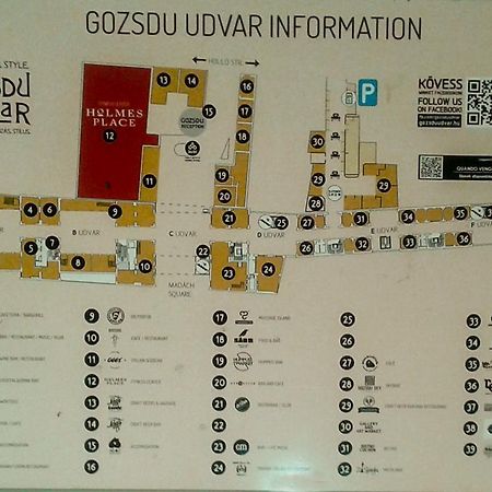 Gozsdu Spacious Apartment Budapest Exterior foto